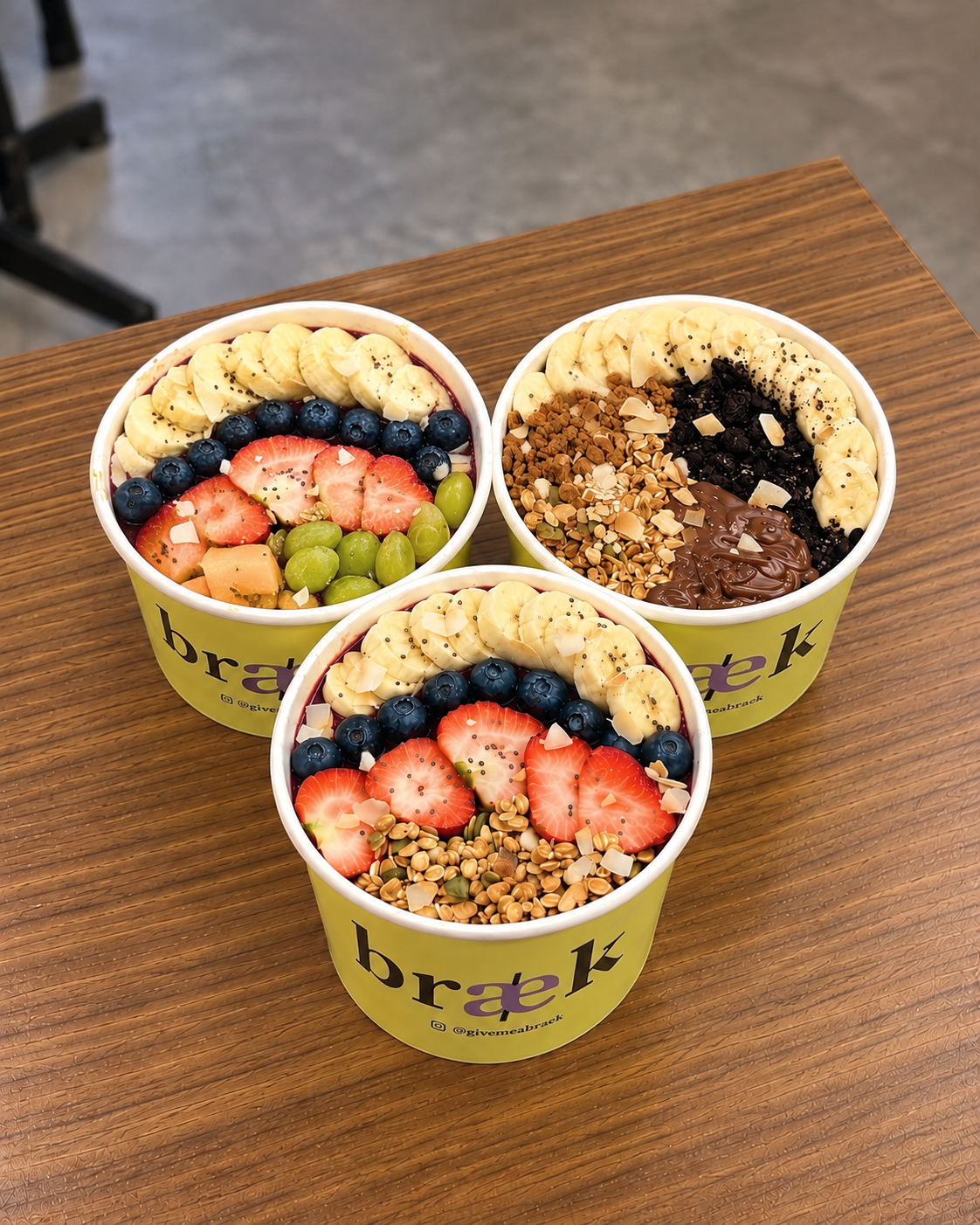 Build Your Own Açaí Bowl Event Station | Braek