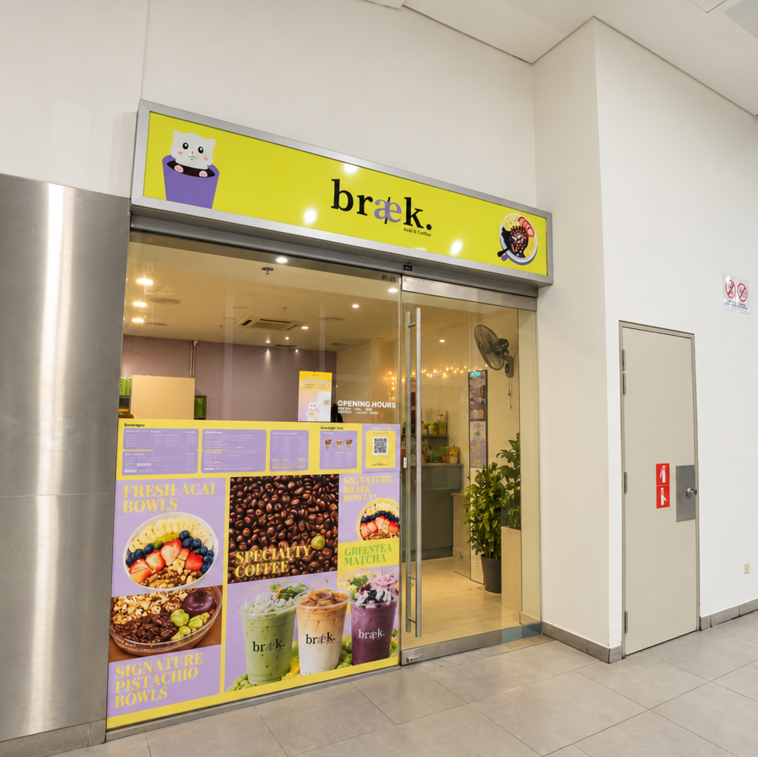 Braek Cafe Storefront